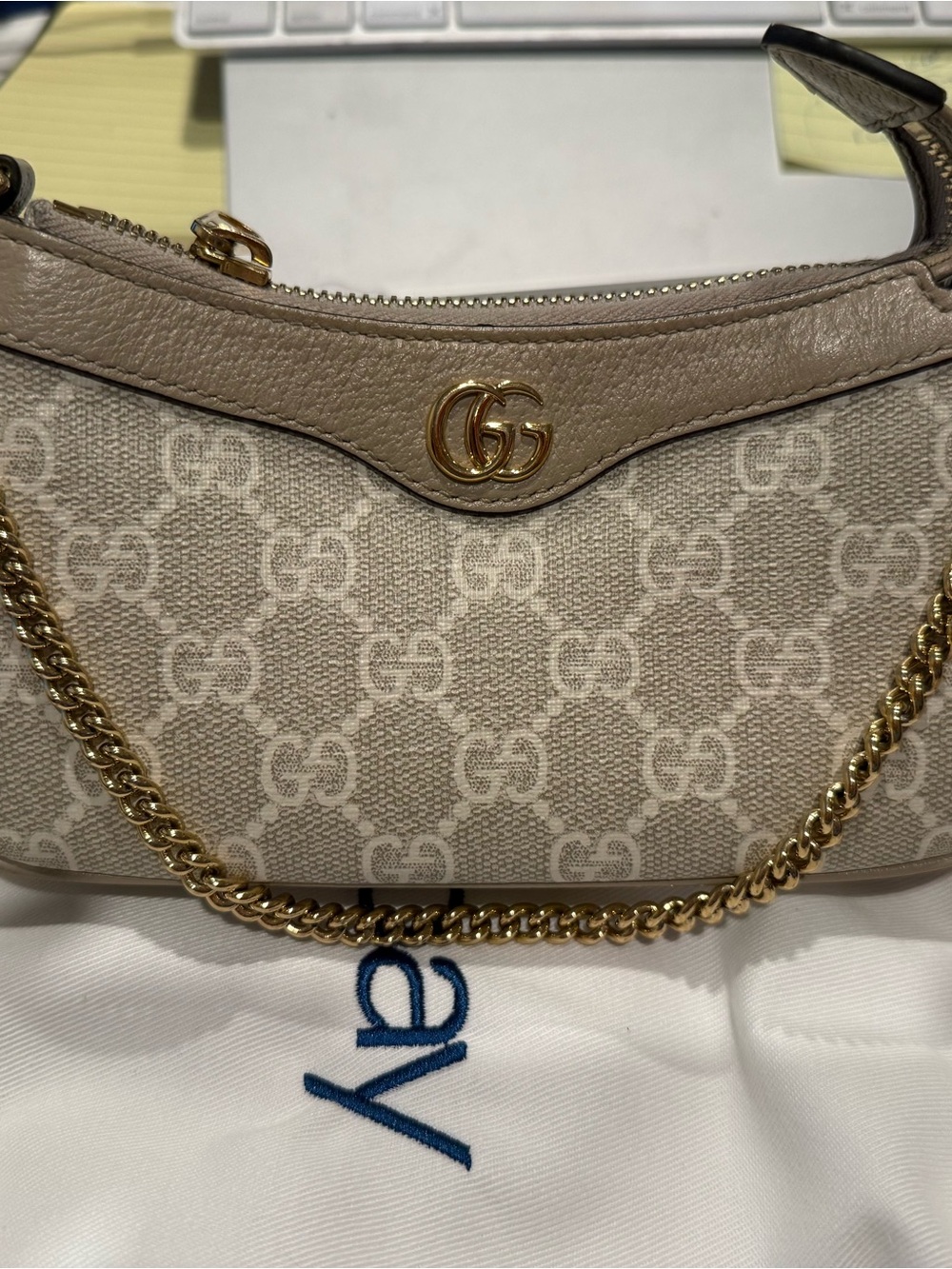Authentic Gucci Ophidia Mini Bag w/ Dust Bag & Box — Excellent Condition